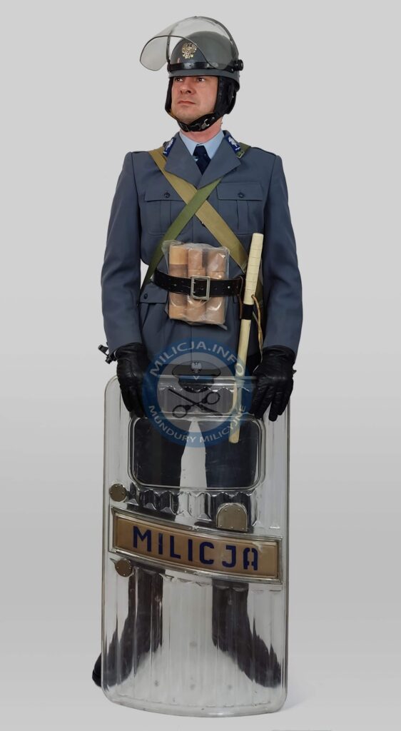 ZOMO â€“ manifestacja 3 maja 1982, Warszawa.