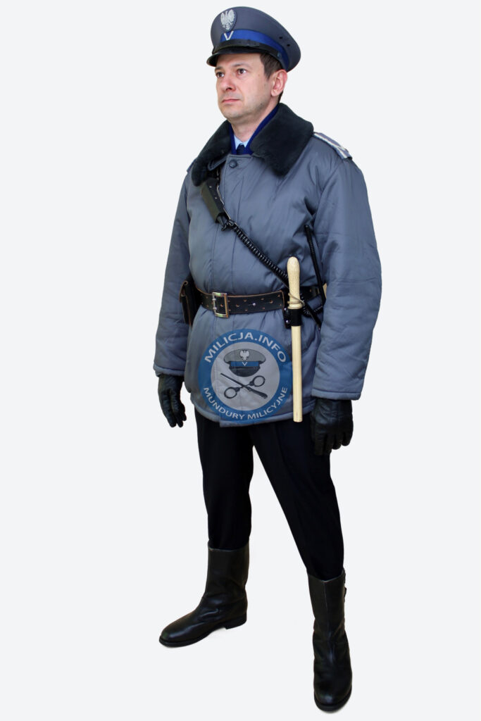 SierÅ¼ant MO w kurtce ortalionowej â€“ koniec lat 80.